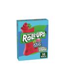 Betty Crocker Fruit Roll-Ups Jolly Rancher by General Mills - Fruit Flavoured Snack- Variety Pack with Watermelon & Green Apple - 141g - Buy Online on SooperMarket.com