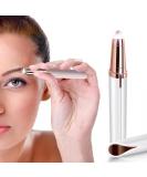 Electric Eyebrow Trimmer for Women - Painless Face Hair Remover & Eyebrow Razor with Comb - Perfect for Mustache & Chin Hair (White) - Buy Online on SooperMarket.com