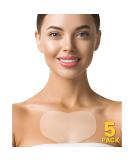 AGOPLEE Chest Wrinkle Pads Pack of 5 100% Medical Grade Anti-Aging Advanced Skin Firming Tightening & Moisturizing Patches D collet Anti Wrinkle Patches Overnight Wrinkle Remover Treatment - Buy Online on SooperMarket.com