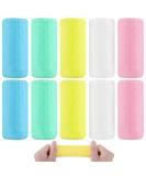 10Pcs Elastic Sleeves for Leak Proofing Silicone Toiletry Bottle Covers Reusable Travel Container Sleeves for Body Wash Shampoo Container in Travel Bag(Multi-Color) - Buy Online on SooperMarket.com