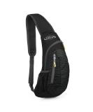 Buy G4Free Light Breast Pocket Sling Backpack - Perfect Travel & Cycling Bag | Black Triangle Shoulder Pack - Buy Online on SooperMarket.com
