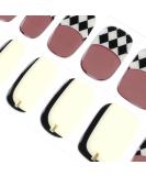 DANNI & TONI 28 Semi Cured Nail Wraps | Soft Self-Adhesive Gel Stickers | Salon-Quality Manicure Set - Buy Online on SooperMarket.com