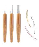 Dreadlock Crochet Needle Set - 6PCS 0.5mm Hooks for Real Locs | Durable Interlocking Tool for Maintaining Dreadlocks - Buy Online on SooperMarket.com