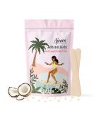 Hard Wax Beads, Ajoura 1lb Refill Wax Beans for Hair Removal Kit, Brazilian Coarse Waxing for Bikini, Face, Eyebrow, Back, Chest, Legs, Armpit, At Home Waxing Beads for Women Men White - Buy Online on SooperMarket.com