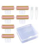 Women Shaver Replacement Heads 6PCS Set - Rechargeable Body Shaver & Trimmer Heads with Clean Brushes - Compatible with Finishing Touch - Storage Box Included - Buy Online on SooperMarket.com