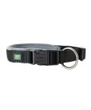 HUNTER NEOPREN VARIO PLUS collar dog collar nylon padded with neoprene 45/2.0 (M) black/grey 45/2.0 (M) black/grey - Buy Online on SooperMarket.com