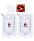 Eakroo 2Pcs Moisturize Lip Gloss Base Lip Gloss Base Oil Material Lip Makeup Primers Non-Stick Lipstick Primer for DIY Handmade Lip Balms Lip Gloss -100g (2Pack 100ml) 2Pack - 100g - Buy Online on SooperMarket.com