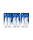 Grand Fusion TSA Approved 3.4 Oz Travel Bottles - 6 Pack for Toiletries Lotions & Creams | Clear Travel Pump Bottles - Buy Online on SooperMarket.com