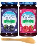Polaner Seedless Sugar Free Blackberry & Raspberry Preserves with Fiber 13.5oz (Pack of 2) + Make Your Day Spreader - Buy Online on SooperMarket.com