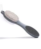 CAREHOOD Foot File Callus Remover - Multi Purpose 4 in 1 Feet Pedicure Tools with Foot Scrubber, Pumice Stone, Foot Rasp and Sand Paper for Home Foot Care (Grey Pedicure Foot File) - Buy Online on SooperMarket.com