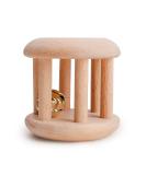 Montessori Toys for Babies | Organic Wooden Bell Rattles | Fun & Intellectual Baby Shower Gifts - Y-WJ04 - Buy Online on SooperMarket.com
