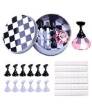Kalolary Nail Art Holder Stand with 48pcs Clay Magnetic Tips Holders - Pink - Buy Online on SooperMarket.com