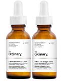 2 Pack of The Ordinary Caffeine Solution 5% + EGCG (30ml): Reduces Appearance of Eye Contour Pigmentation and Puffiness - Buy Online on SooperMarket.com