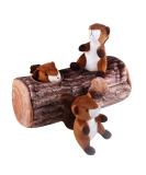 IFOYO Squeak Dog Toy - Durable Squirrel Hide and Seek Puzzle Plush Toy for Small/Medium Dogs - Buy Online on SooperMarket.com