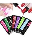 Kalolary Nail Polish Peel off Sticker Tape 14 Sheets 140 Piece Nail Polish Protector U-Shape Tape for Nail Art Painting Soft Nail Art Protector Spill-proof Stickers Stamping Manicure Tool - Buy Online on SooperMarket.com