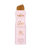 Coppertone Glow with Shimmer Sunscreen Spray SPF 50, Water Resistant Spray Sunscreen, Broad Spectrum SPF 50 Sunscreen Spray, 5 Oz Spray 5 Ounce (Pack of 1) - Buy Online on SooperMarket.com