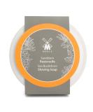 MHLE Shave Care Porcelain Dish with 65g Sea Buckthorn Shaving Soap - Buy Online on SooperMarket.com