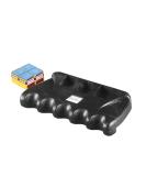 Gamesun 5-Hole Weighted Pool Cue Holder with Chalks - Cue Sticks Organizer - Buy Online on SooperMarket.com