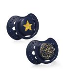 LOVI Dynamic Pacifier 18 Months+ Silicone BPA-free Stardust Collection 2 Pack Blue - Buy Online on SooperMarket.com