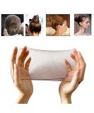 50PCS Brown Invisible Elastic Edge Mesh Bun Hair Nets for Ballet Dance - Buy Online on SooperMarket.com