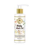 Mom & World Baby Hair Oil With Organic & Coldpressed Natural Oil For Kids, 200 ml (MOMWLD12) - Buy Online on SooperMarket.com