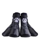 KOOLTAIL Dog Socks XL - Anti-Slip with Straps, Waterproof Paw Protector for Traction Control - Black (2.6 Width x 6.3 Length) - Buy Online on SooperMarket.com