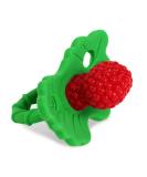 RaZbaby RaZberry Silicone Baby Teether Toy - Berrybumps Soothe Babies Sore Gums - Infant Teething Toy - Hands Free Design - BPA Free - Easy-to-Hold Design - Teething Relief Pacifier - Fruit Shape/Red Baby Red - Buy Online on SooperMarket.com