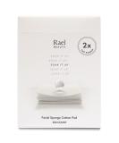 Rael Facial Sponge Cotton Pads - Premium Square Cosmetic Cotton, Soft and Thin, Pads for Toner and Skincare product (200 Count) - Buy Online on SooperMarket.com