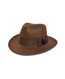 Nicky Bigs Novelties Mens Adventurer Explorer Fedora Hat, Brown, One Size - Buy Online on SooperMarket.com