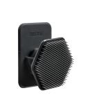 Tooletries  Silicone Face Scrubber & Holder - Gentle Exfoliator Facial Cleansing Brush with Shower Storage Grip - Removes Dead & Dry Skin - Soft-Touch Shower & Bathroom Accessory - Charcoal - Buy Online on SooperMarket.com
