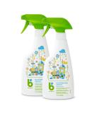 Babyganics Toy & Highchair Cleaner Spray, Fragrance Free, 17oz Spray Bottle, Made without ammonia, bleach, phosphates, phthalates or dyes, Pack of 2. Toy and Highchair Cleaner - Buy Online on SooperMarket.com