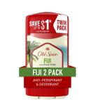 Old Spice Antiperspirant and Deodorant for Men Fresher Collection Fiji Coconut & Tropical Wood Scent 2.6 Oz(Pack of 2) Fiji 2.6 Ounce (Pack of 2) - Buy Online on SooperMarket.com