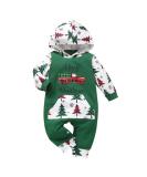 Loalirando Baby Christmas Romper Jumpsuit | My First Xmas Outfit 3-6 Months Green | Tree & Truck Design - Buy Online on SooperMarket.com