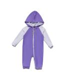 BONVERANO Baby Boys Swimsuit | UPF 50+ Sun Protection | Full-Zip Hoodie | Purple | 6-9 Months - Buy Online on SooperMarket.com
