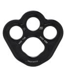 Paw Rigging Plate 3-Hole Aluminum Anchor Plate for Rock Climbing - 50KN Weight Bearing | Climbing Gear for Outdoor Adventures - Buy Online on SooperMarket.com