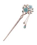 Vintage Hair Stick Opal Hair Chopsticks Hair Decor Chinese Hairpins Old Hair Clip (Blue) 1 piece (1 pack) - Buy Online on SooperMarket.com