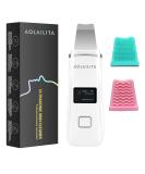 Skin Scrubber Face Spatula Exfoliator & Blackhead Remover with 5 Modes LED Display - Facial Pore Cleaner & Comedones Extractor for Deep Cleansing - Buy Online on SooperMarket.com