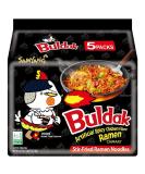 CNMART Samyang Black Dried Hot Chicken Noodle Buldak Ramen Bag Noodles 140g (Pack of 5) 140.00 g (Pack of 5) - Buy Online on SooperMarket.com