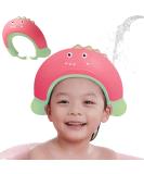 Kids Shower Cap - KAMHBE Adjustable Crown Shampoo Shield for Baby s Eyes, Ears, and Face (Red-monster) - Buy Online on SooperMarket.com