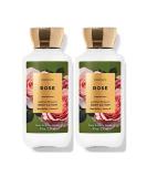 Bath & Body Works Rose Super Smooth Body Lotion Gift Set for Women - 8 Oz & 4 Fl Oz (Pack of 2) - Buy Online on SooperMarket.com