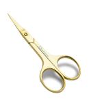 Stelone Professional Eyebrow Scissors - Small Curved Stainless Steel Beauty Scissor (Gold) - Buy Online on SooperMarket.com