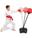 Rovtop Kids Punching Bag Set - Height Adjustable Stand, Boxing Gloves, Speed Ball - Perfect Christmas/Birthday Gift for 4-8 Year Old Boys & Girls - Buy Online on SooperMarket.com