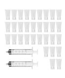 Yibaijia 32 piece of empty cosmetics lip gloss tubes container 30ml refillable cosmetic bottles sets for filling for shower gel lip gloss lip balm - Buy Online on SooperMarket.com