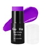 Go Ho Cream-Blendable Purple Face Paint Stick (1.06 Oz) Purple Full Body Paint Makeup Stick for Adults Children Halloween Cosplay SFX Makeup Waterproof - Buy Online on SooperMarket.com