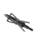 Rage 2 Blade Broadhead, 100 Grain with Shock Collar Technology - 3 Pack, Silver-Stainless Steel - Buy Online on SooperMarket.com
