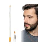 Friseurstift bare pencil filler hair cutting-stracer grooming pencil barber supplies tracing tool/guide for beard hairline pointed beard for styling & beard formation (white) - Buy Online on SooperMarket.com