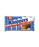 Knoppers nut bar- 1 x 200g (5 bars)- chocolate bar with milk and nugat cream hazelnuts caramel and whole milk chocolate 1 x 200g hazelnut - Buy Online on SooperMarket.com