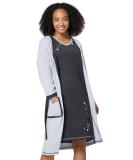 Happy Mama Maternity Nursing Nightdress Robe Set Giraffe Print 1165 - Grey & Graphite (Size 12-14) - Buy Online on SooperMarket.com