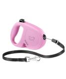 Ferplast Flippy One Dog Leash - Roller Leash for Small Dogs Up to 12 kg 4.5 m Cord One-Button Lock Purple & Pink | International Shipping - Buy Online on SooperMarket.com