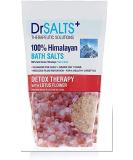 Dr SALTS Himalayan Bath Salts Detox Therapy with Lotus Flower 1 kg 1 kg (Pack of 1) Detox Therapy 1kg - Buy Online on SooperMarket.com